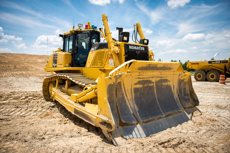 Komatsu D155AXi, Vehicles, Bulldozer, 1080P