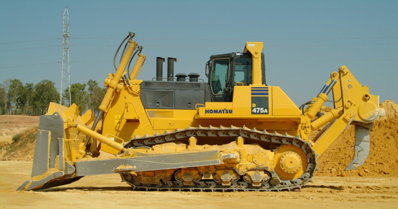 Vehicles, 1080P, Bulldozer, Komatsu D475A