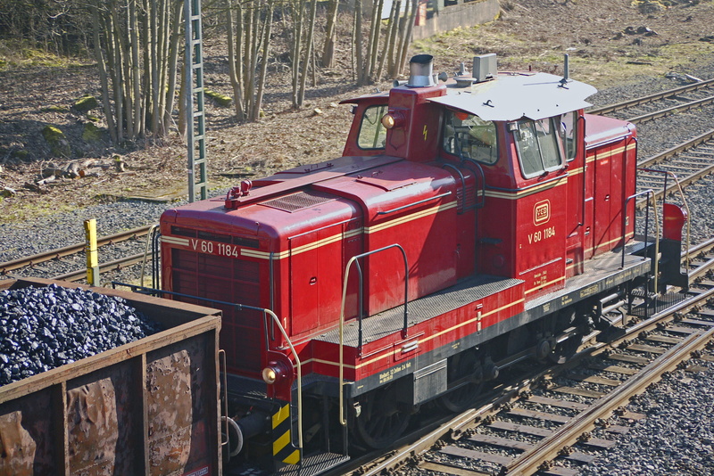 train, public transportation, field, o-car, br261, transport system, train - vehicle, high angle view, land vehicle, three couplers, no people, transportation