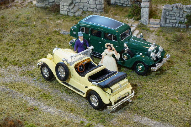 toy, city, boys, child, h0, grass, mode of transportation, scale h0, toys, high angle view, street, toy car, mercedes 630 k, model railway, vintage car