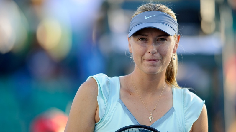 smiling, face, 1080P, women, Maria Sharapova, tennis, blonde