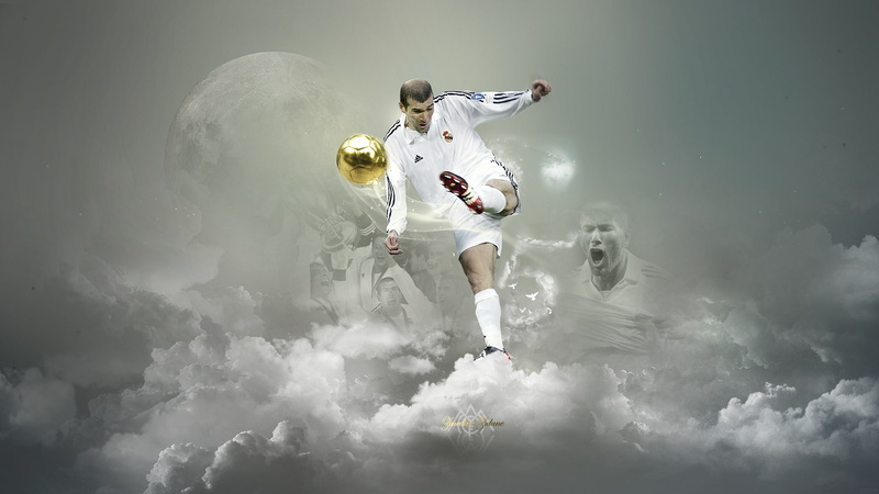1080P, Real Madrid C.F., Zinedine Zidane, Soccer, French