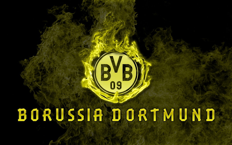 football, Borussia Dortmund, logo, sport, 1080P