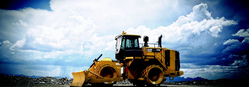 panoramic, cat, blue, earth mover, technology, nature, loader, 5K, hydraulic, drive, outdoors, stone, crash, construction work, construction industry