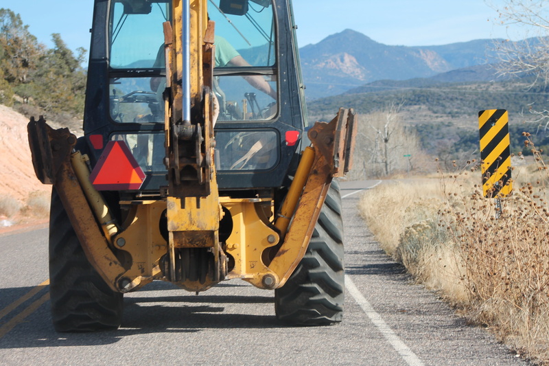 drive, construction, construction site, landscape, backhoe, construction industry, nature, long, industry, wheel, machinery, sunlight, day, no people, land