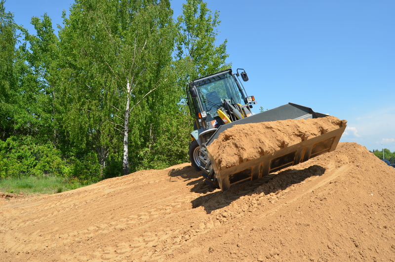excavations, work, growth, black, front, working, works, dust, mode of transportation, soil, dirt, bulldozer, day, earth Mover, construction vehicle, road