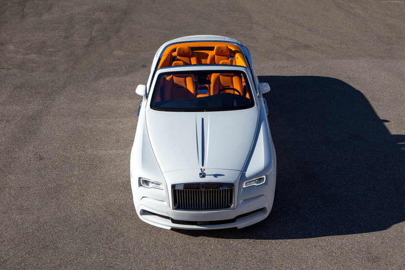 Spofec Rolls-Royce Dawn, 4K, white, luxury cars