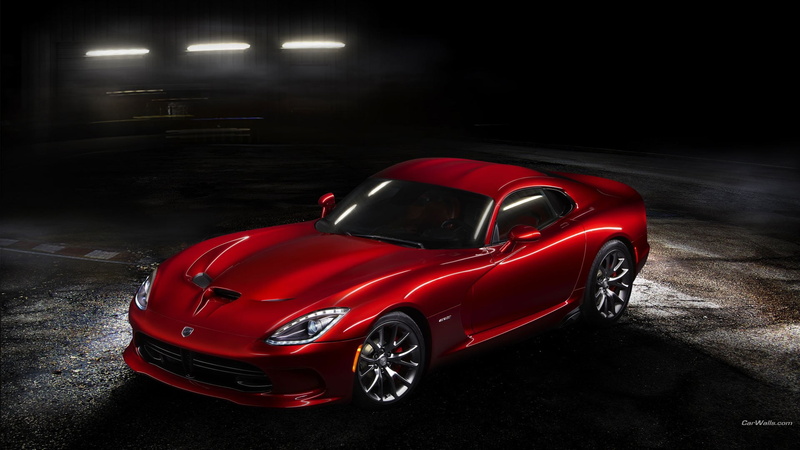 Dodge Viper, vehicle, red cars, Dodge, 1080P, car