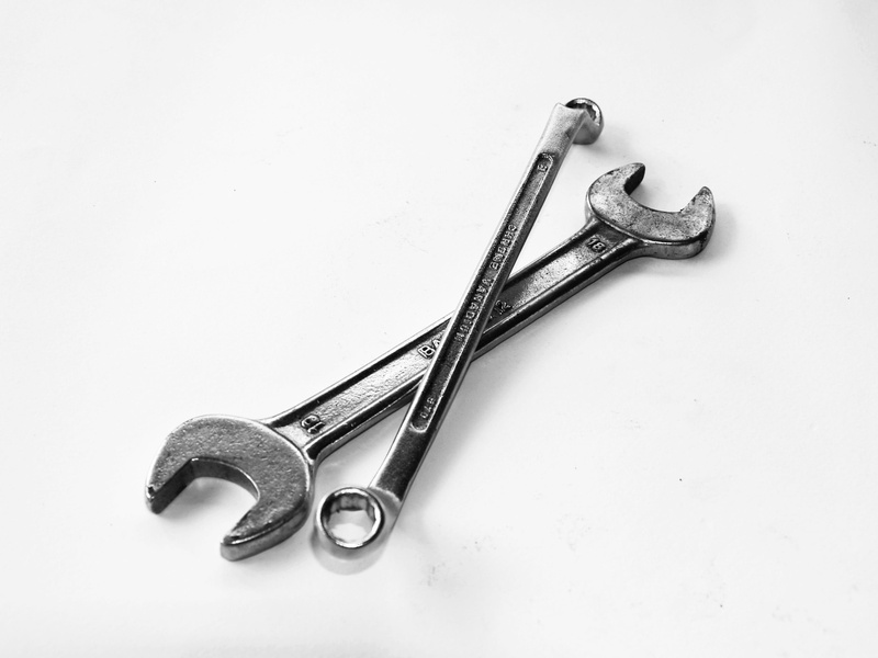 spanner, steel, stainless, expression, metal, white background, silver colored, family, iron, equipment, still life, work tool, indoors, wrench, stainless steel