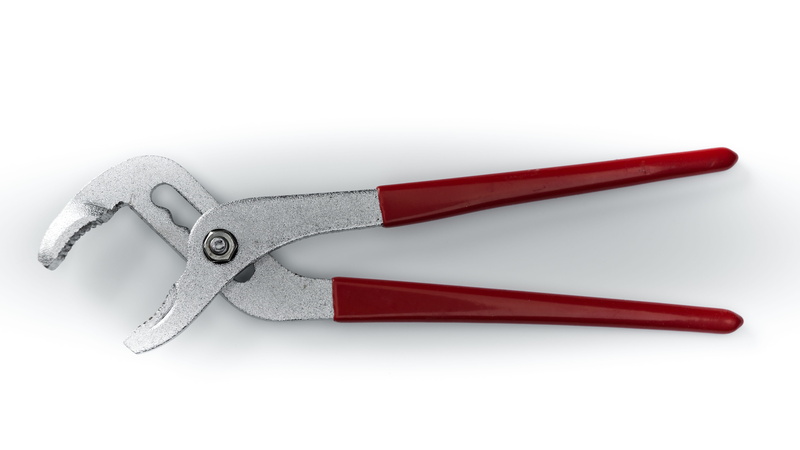 close-up, repair, fix, handyman, Pipe Wrench, pliers, spanner, simplicity, red, personal accessory, equipment, 5K, steel, handle, work tool, gardening