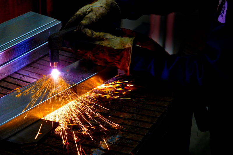 skill, industry, motion, real people, holding, 2K, protective workwear, working, light, metal, blurred motion, person, metal industry, torching, heat - temperature