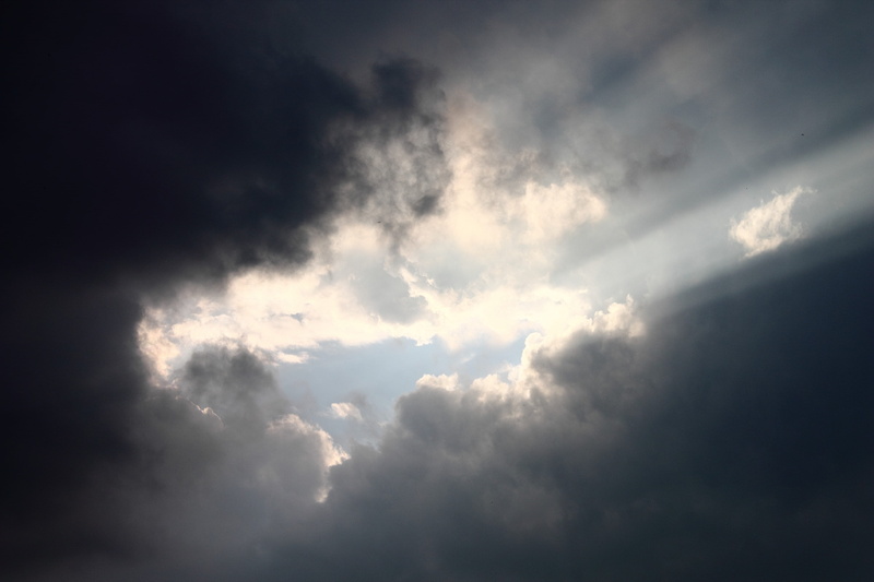 scenics - nature, the background, backgrounds, sunlight, beauty in nature, daytime, ominous, cloud - sky, cloud, dark clouds, sky, high contrast, the rays