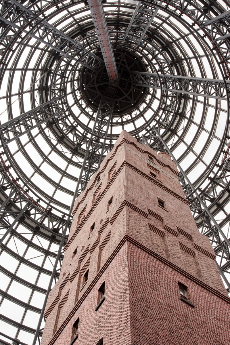dome, shot tower, the past, window, low angle view, city, cbd, 1080P, architecture and art, built structure, melbourne, indoors, travel destinations, history