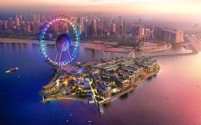 ferris, exotic, view, wheel, united, hd, arab, dubai, desktop, emirates, 1080P, coast