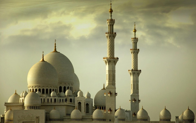 mosque, nature and landscapes, dhabi, 1080P, abu