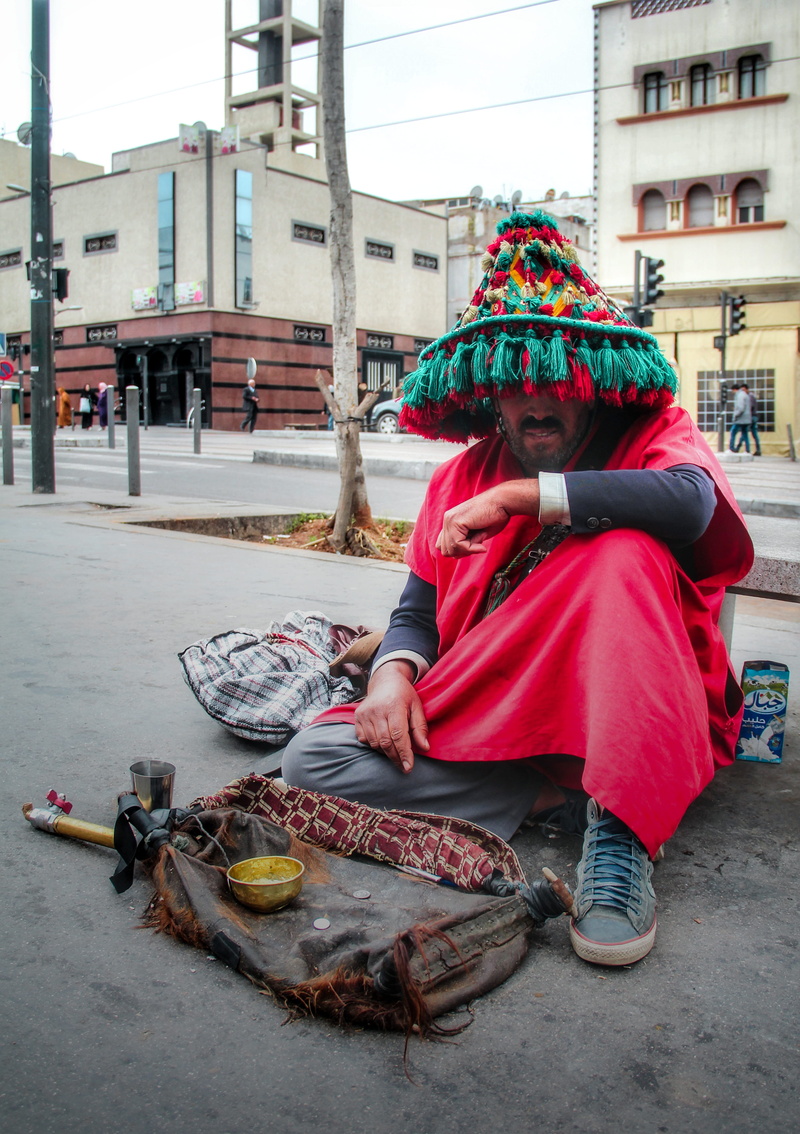 apparel, full length, hat, red, town, street, adult, food and drink, architecture, women, sun hat, human, casablanca, hay mohammadi, 4K, food, shelf, footwear