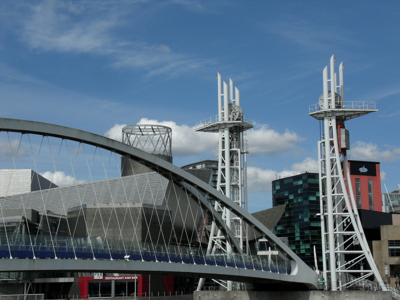 building exterior, low angle view, bridge - man made structure, transportation, outdoors, lowry, nature, Bridge, built structure, day, alloy, metal, travel destinations