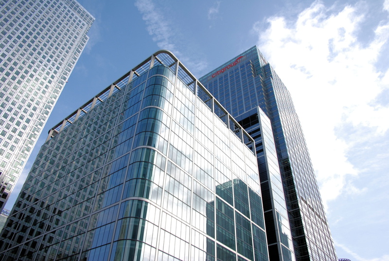 architecture And Buildings, built Structure, photo, curtain, building, glass, office building exterior, low angle view, skyscraper, 4K, financial District
