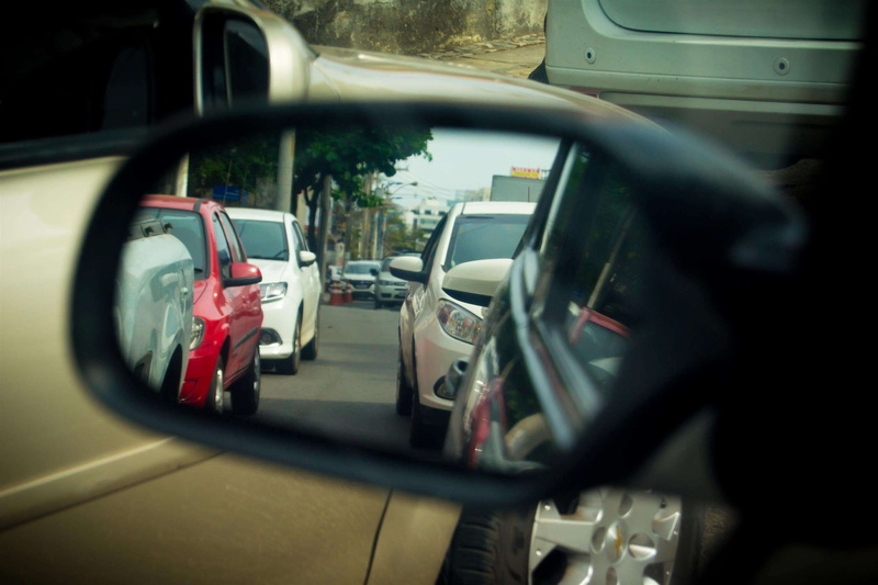 reflection, vehicle interior, motion, motor vehicle, car interior, car, transportation, land vehicle, road trip, miror, mode of transportation, outdoors
