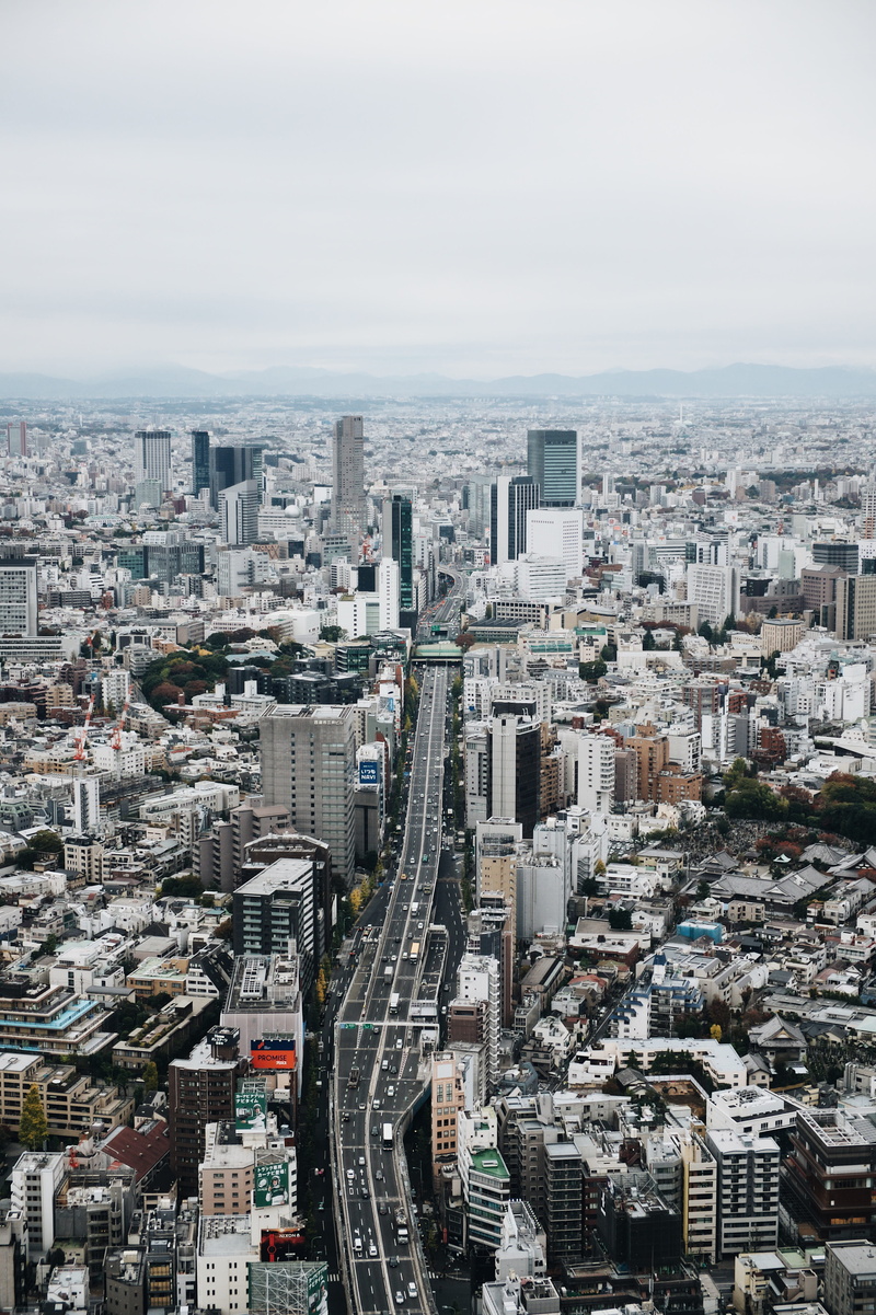 uSA, high Angle View, tower, aerial, outdoors, street, skyline, minato Ward, city, asia, famous Place, photo, 4K, aerial View, architecture, travel, downtown District