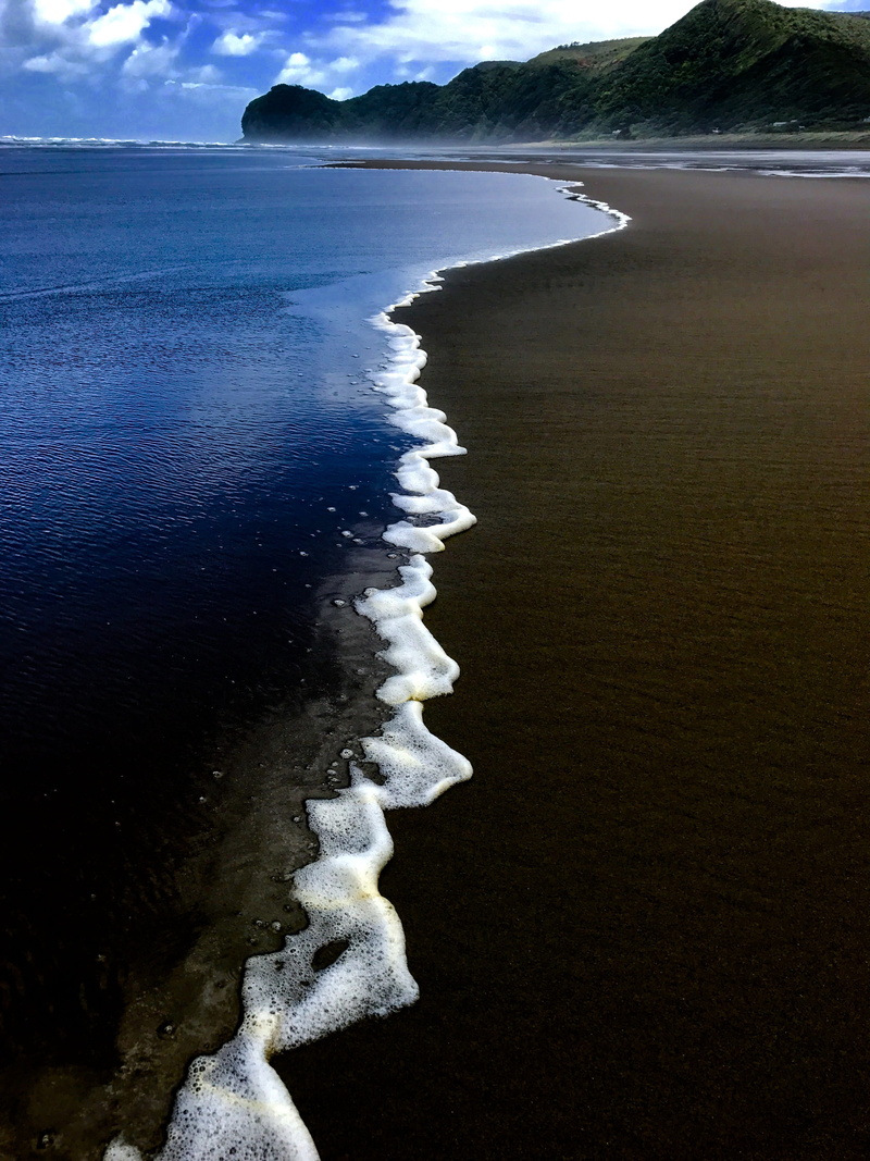 scenics - nature, outdoors, lockscreen, cloud - sky, tranquility, beauty in nature, land, 4K, aquatic sport, sea, nature, new zealand, motion