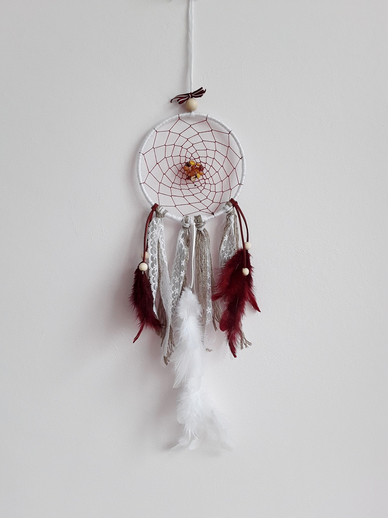 indoors, creativity, 2K, dream, white color, wall - building feature, close-up, pattern, spiritual, lockscreen, dreamcatcher, magic, bead, copy space