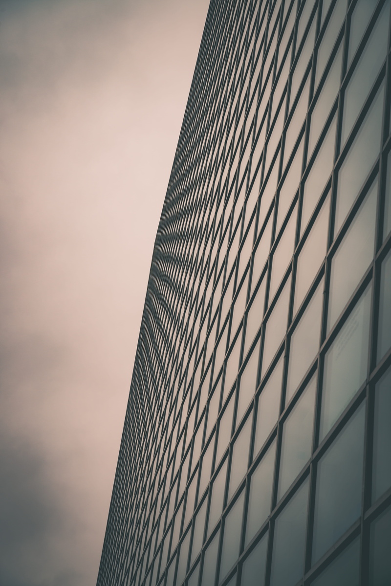 no people, vanishing point, city, modern, home decor, windows, buiding, sunset, town, nature, sky, low angle view, lockscreen, office building, overcast