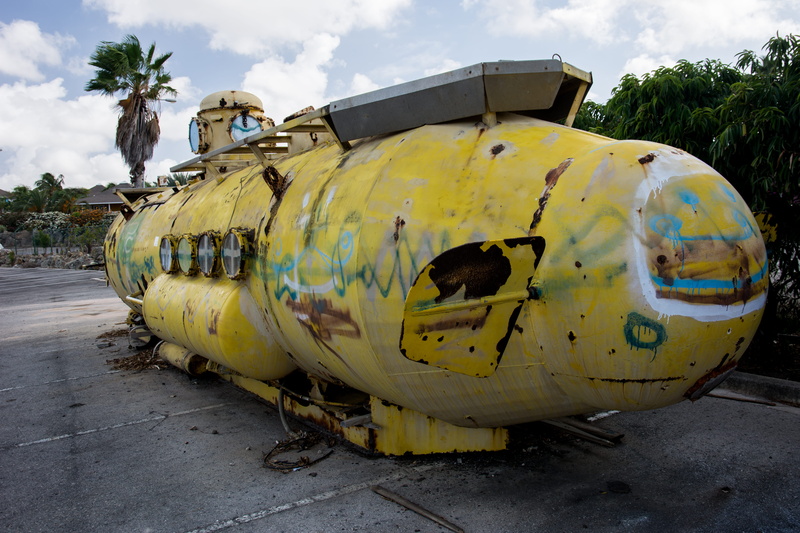 damaged, mode of transportation, outdoors, no people, boat, plant, deterioration, run-down, transportation, ruined, old, day, 5K, cloud - sky, submarine