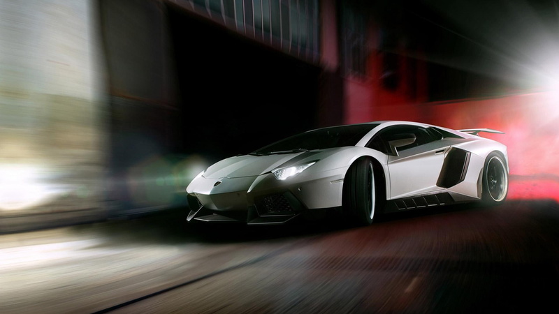 white lamborghini aventador lp700-4 supercar, lamborghini, aventador, 1080P, supercar, lp, white