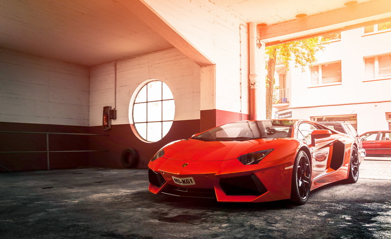 built structure, modern, technology, lamborghini, speed, parking Lot, retro styled, wall - building feature, convertible, lp 700-4, design, coupe, status Car