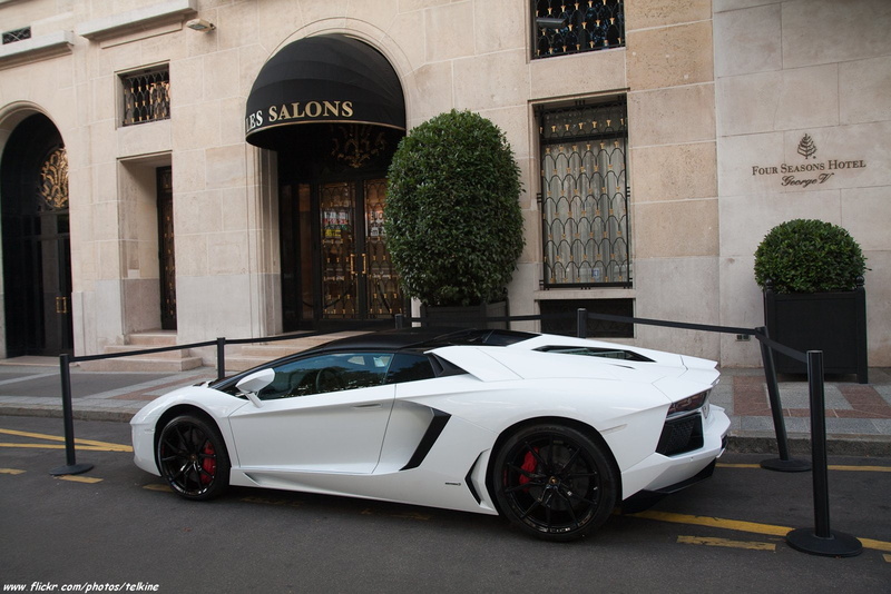 720P, aventador, roadster, blanche, lamborghini, lp700 4, italian, supercars, white