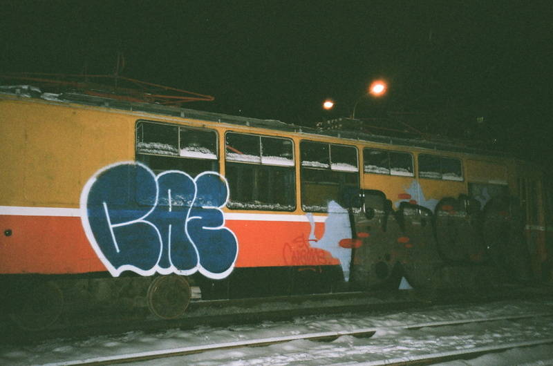 graffiti, built structure, landscape, tracks, station, night, night time, railways, illuminated, communication, railroad track, iron, architecture, transportation