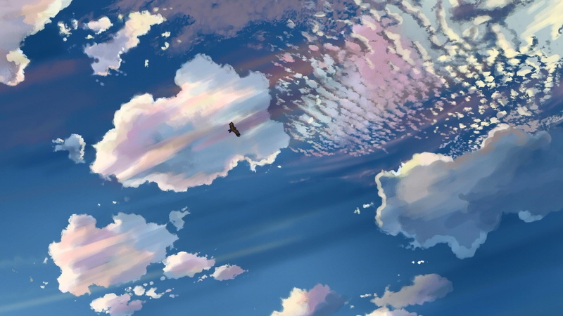 air vehicle, cloud - sky, global communications, mid-air, transportation, nature, cloudscape, airplane, beauty in nature, sky, scenics - nature, 1080P