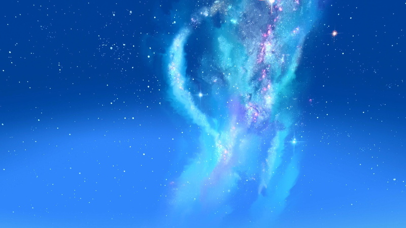 power in nature, outdoors, motion, illuminated, nature, abstract, blue background, galaxy, blue, children who chase lost voices, space, star - space, sky