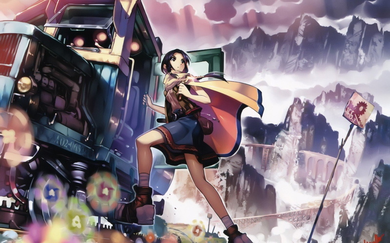 Anime Girls, Railway, Rail Wars, 720P