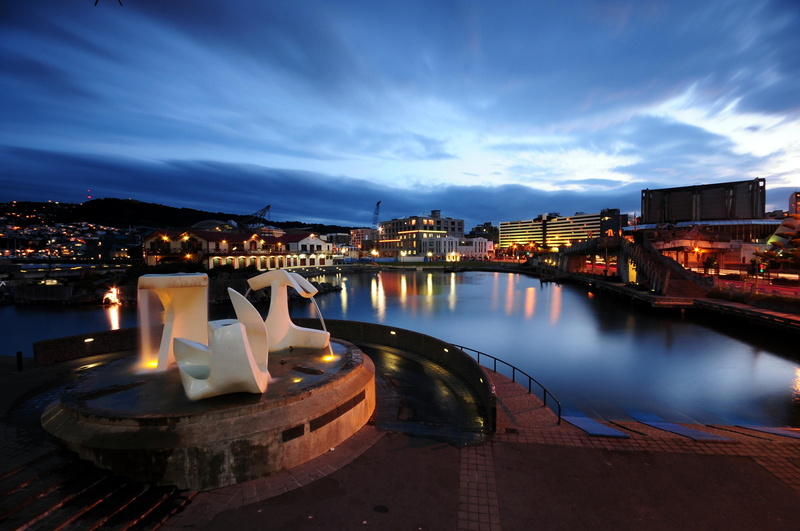 city, famous Place, urban Scene, harbor, architecture, WGTN, near, europe, dusk, waterfront, longexposure, linux.conf.au, cityscape, nighttime, water, wellington
