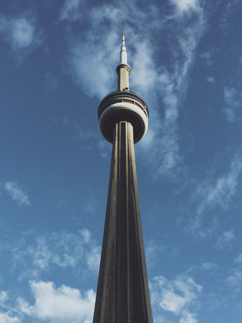 1080P, tall - high, day, portrait, tourism, tower, global communications, 6ix, outdoors, skyscraper, travel destinations, concrete, sky, ontario, city