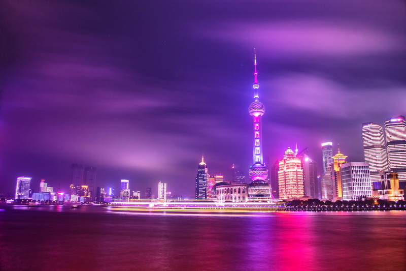 urban skyline, taken, water, 5K, no people, pink, skyscraper, illuminated, 灯光, city, toronto, city lights, cn, landscape, sky, skyline, cityscape, architecture