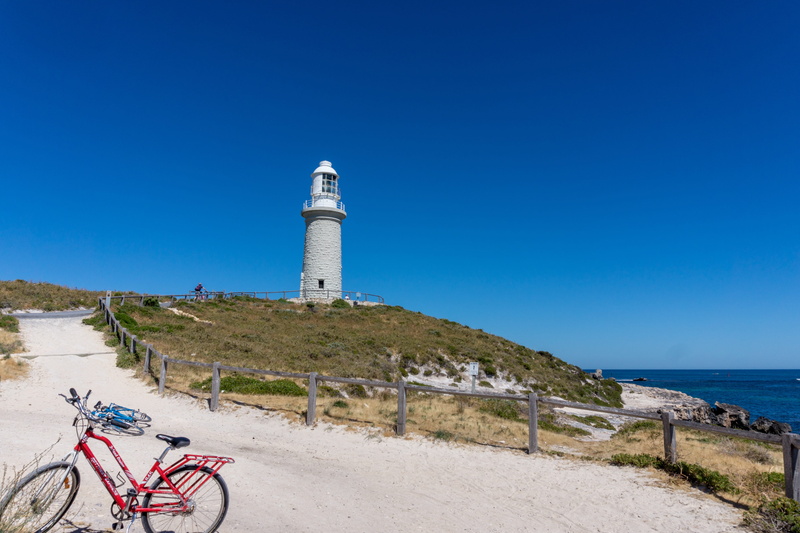 beach, motorcycle, rottnest, blue, architecture, wa, wadjemup, australia, built structure, land, rottnest island, Bathurst, sky, outdoors, guidance, water