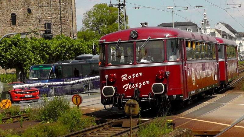 architecture, antique, machine, track, passenger train, red, Railbus, train, of past days, classic, transportation, public transportation, land vehicle