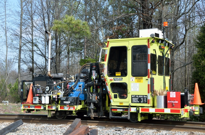 track, looking, people, employment, tree, equipment, industry, day, industrial, inspect, protection, bare tree, train - vehicle, Tracks, Railroad, locomotive