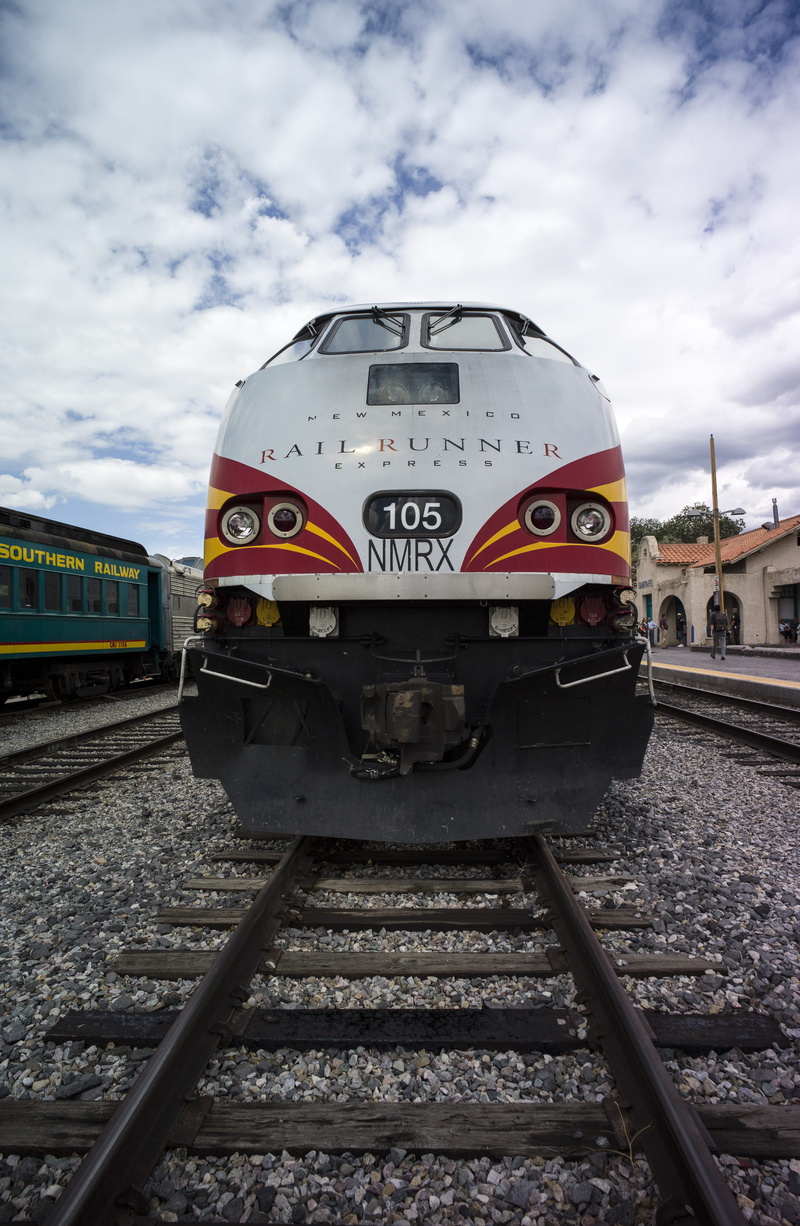 usa, nature, land vehicle, architecture, mode of transportation, train, sky, cloud - sky, rail transportation, railway, 4K, outdoors, travel, transportation