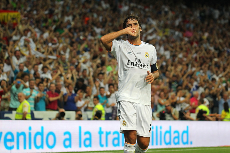 adidas, s, real Madrid, farewell match Raul 2013, 4K, male, shirt, white, football, jersey, Raul