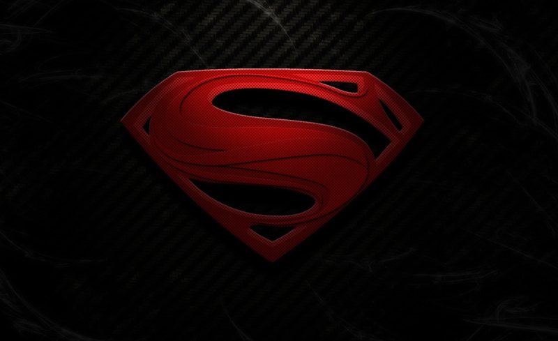 directly above, arts culture and entertainment, technology, luxury, Man of Steel, black color, close-up, red, sign, indoors, still life, superman, design