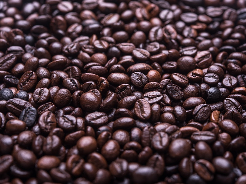 granos, cafe, 720P, abstracto, textura