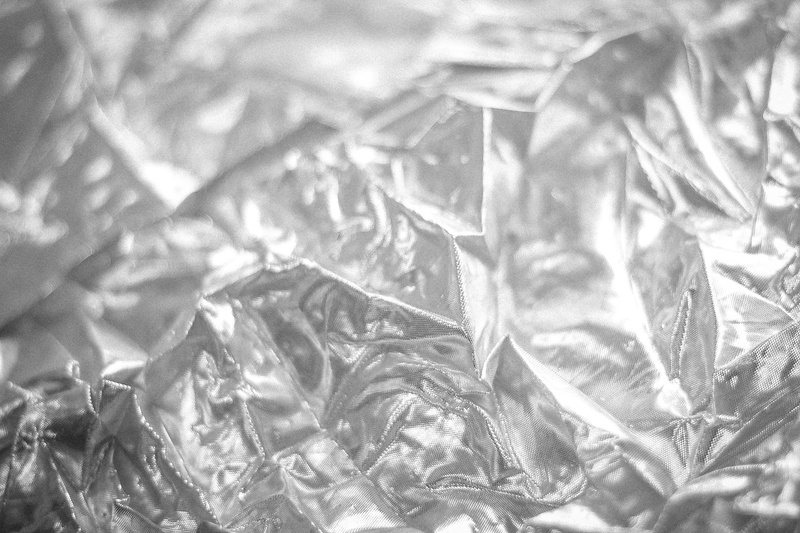 bag, aluminum, Silver, close-up, shiny, silver colored, floral pattern, textile, plastic bag, luxury, crystal, polythene, indoors, backgrounds, selective focus