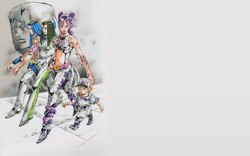 anime, manga, Steel Ball Run, JoJos Bizarre Adventure, 2K