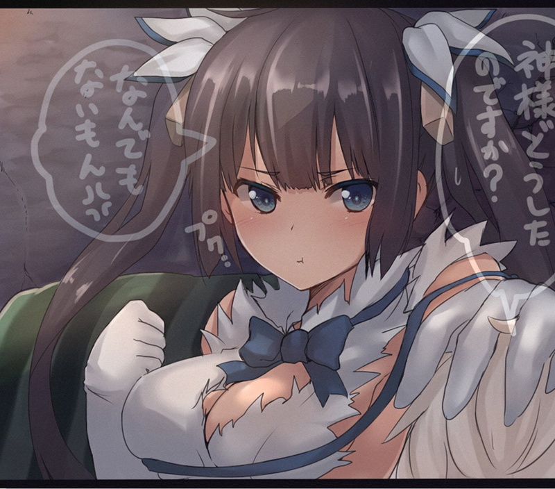 Anime, Hestia (DanMachi), 720P, Is It Wrong to Try to Pick Up Girls in a Dungeon?