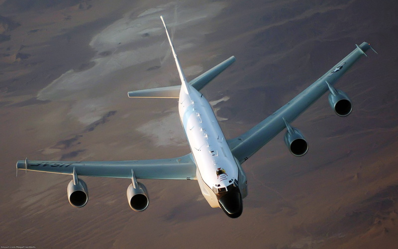 Reconnaissance, Air Force, Boeing RC-135 Rivet Joint, Rc-135, 1080P, Rivet Joint, Boeing, Military Aircrafts