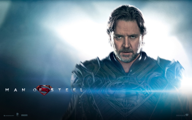 el, man of steel, superman, Russell Crowe, steel, man, jor, 1080P